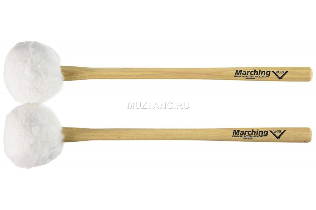 VATER MV-B5S Puff Marching Bass Drum Mallet маршевые палочки для бас-барабана