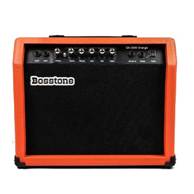 Bosstone GA-30W Orange Гитарный усилитель: Мощность - 30 Ватт, Динамик 8