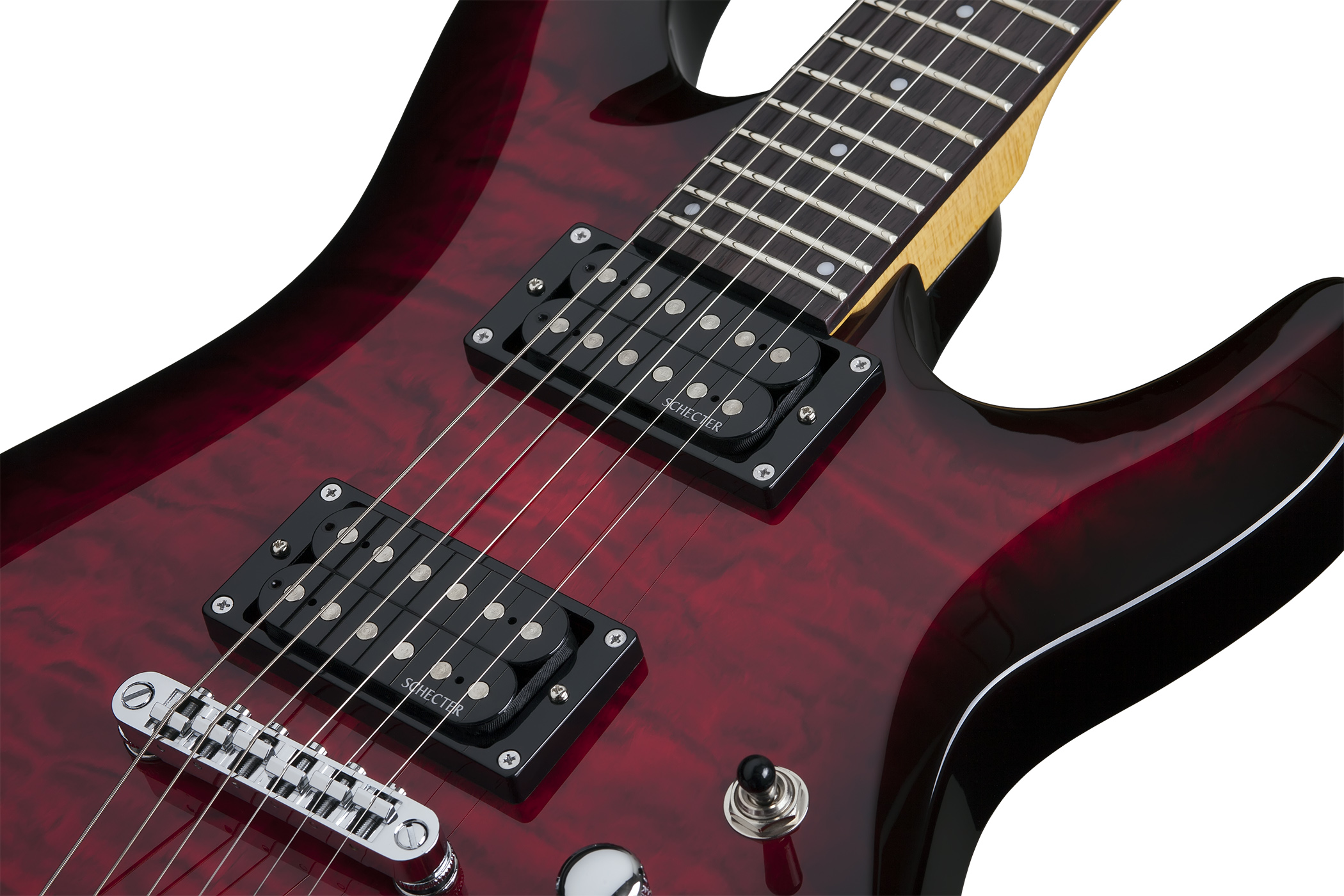 Schecter C-6 PLUS STCB Гитара электрическая шестиструнная
