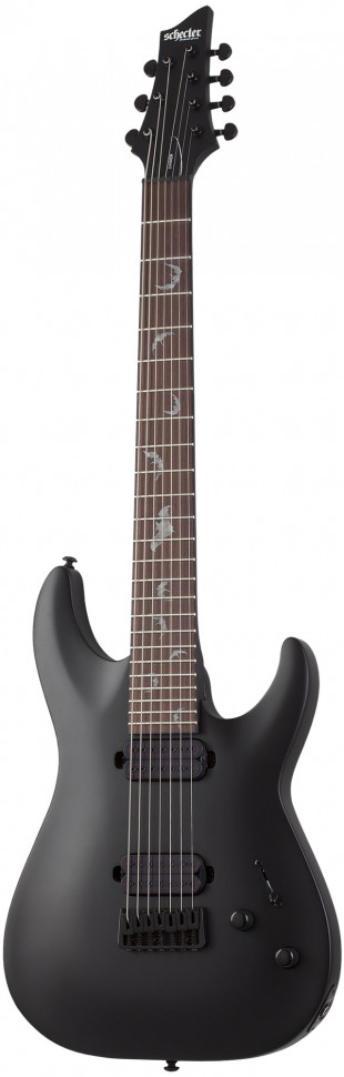 Schecter DAMIEN-7 SBK Гитара электрическая, 7 струн