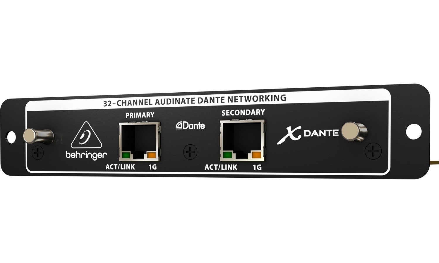 Behringer X-DANTE Карта расширения Dante для X32, для записи и воспроизведения до 64 кан. аудио