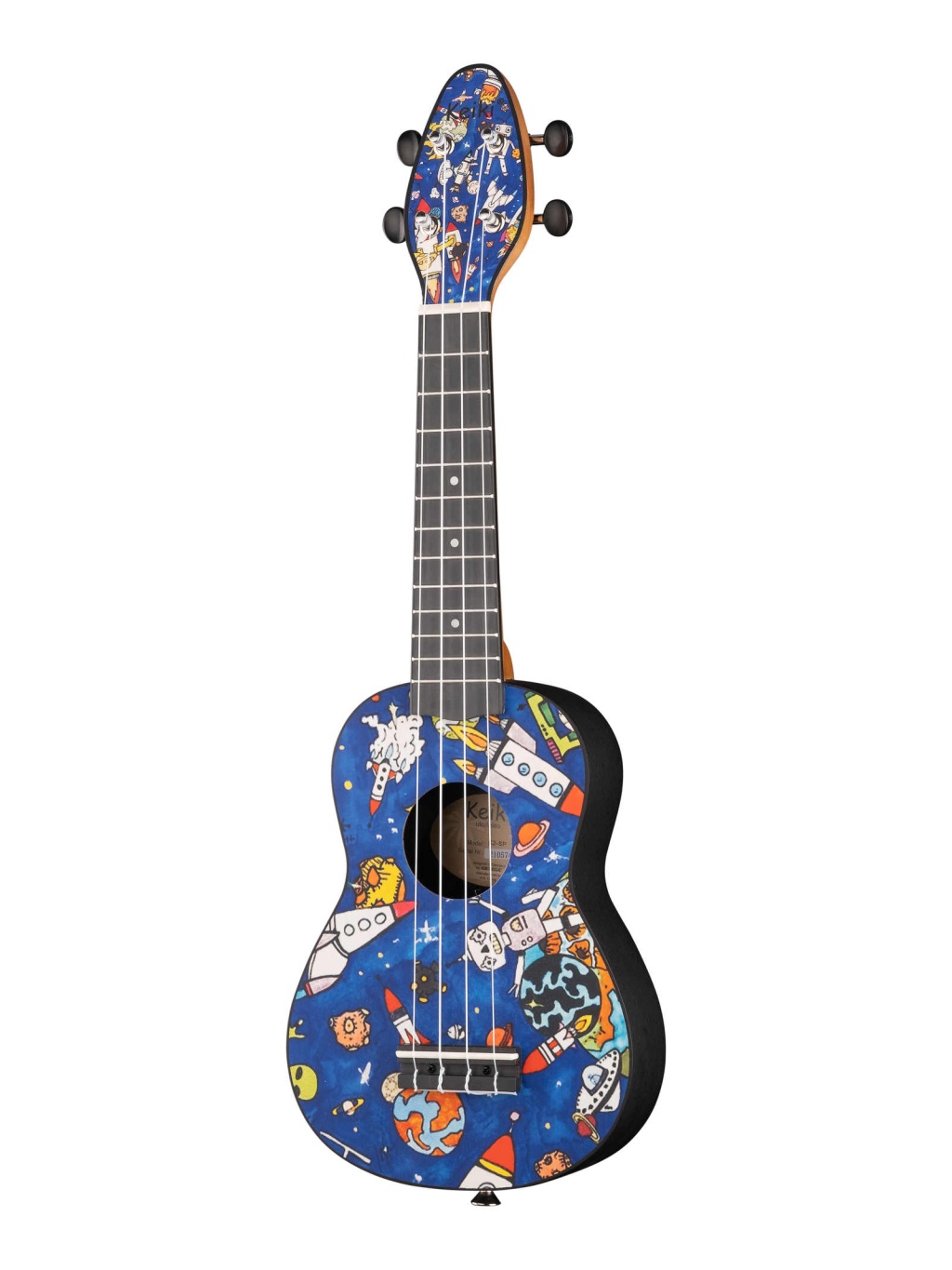 K2-SP Keiki Designer Series Укулеле сопрано, с чехлом и тюнером, Ortega