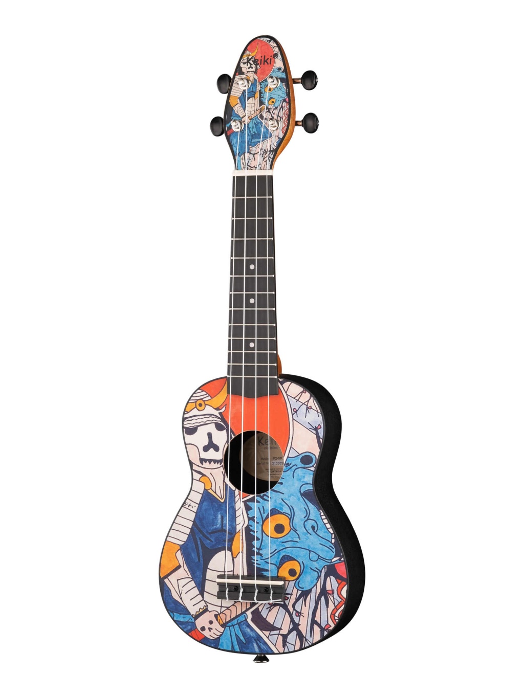 K2-SR Keiki Designer Series Укулеле сопрано, с чехлом и тюнером, Ortega