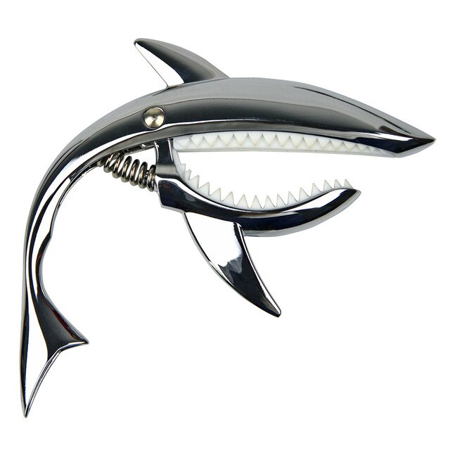 iTon TN-00859CB Metal Shark каподастр для гитары, из цинкового сплава