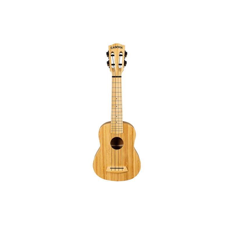 HH-2312 Bamboo Series Укулеле сопрано, с чехлом, цвет натуральный, Cascha