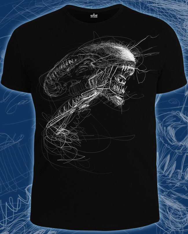 GooD футболка (14-1712 ) ALIEN ART