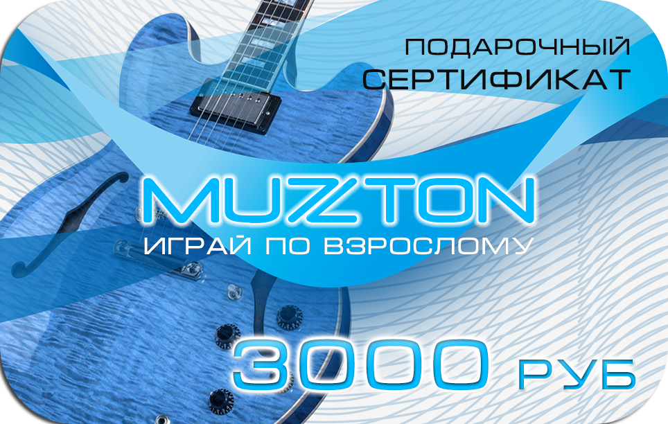 Подарочный сертификат 3000 №000059