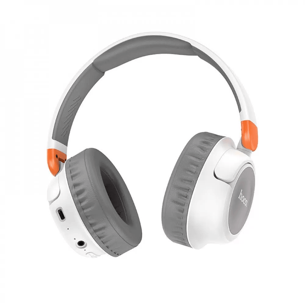 Hoco W43 Adventure (White) Bluetooth-наушники полноразмерные Bluetooth 5.2 250mah