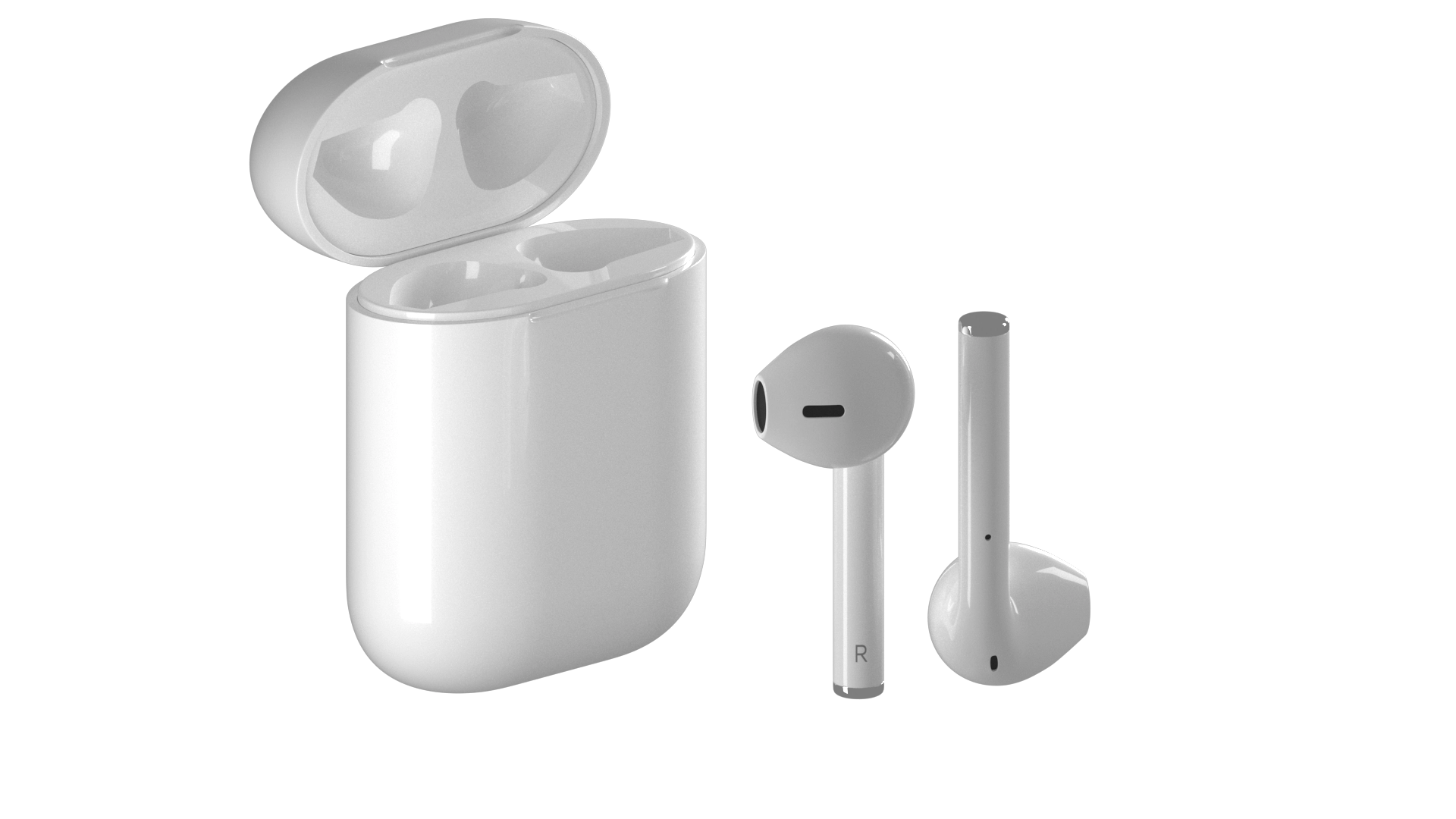 More choice BW09 TWS PURE Bluetooth-наушники беспроводные вкладыши (White)
