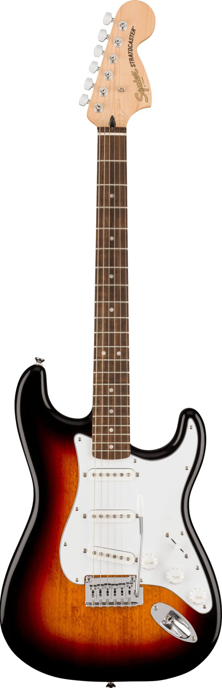 SQUIER Affinity Stratocaster LRL 3TS электрогитара, цвет санберст