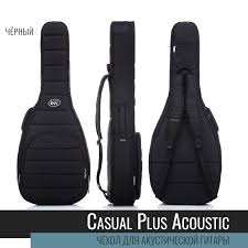 Bagandmusic Чехол для акустической гитары Acoustic Casual Plus (черный)