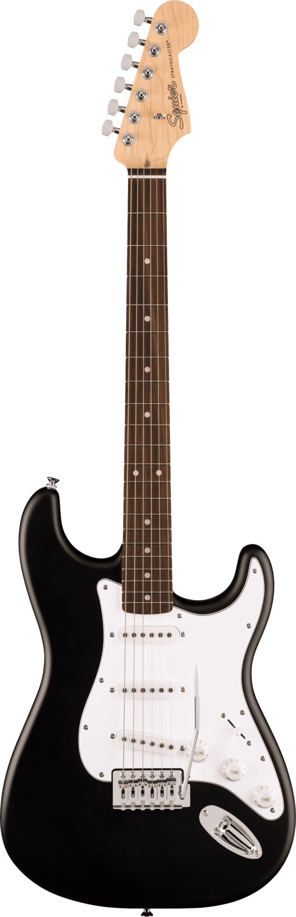 SQUIER DEBUT Stratocaster LRL BLK электрогитара, цвет черный
