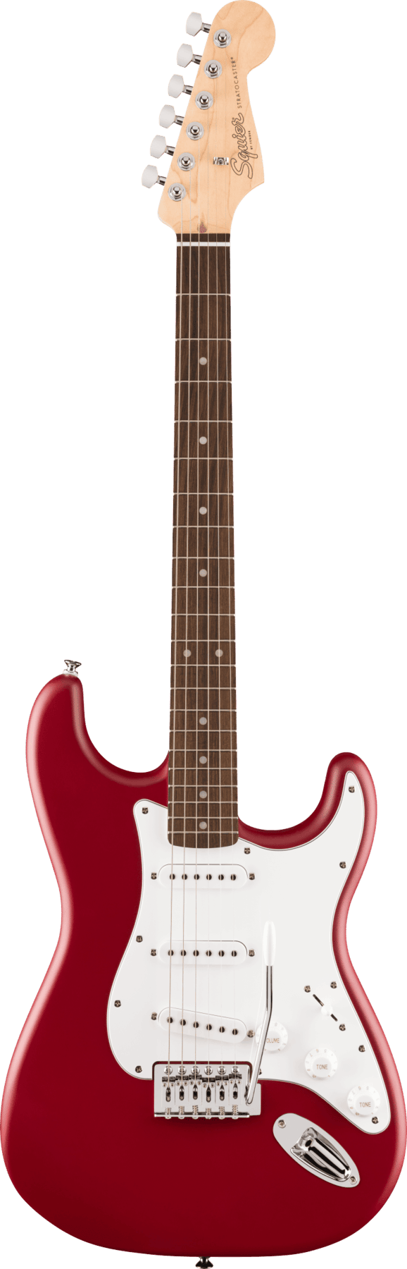 SQUIER DEBUT Stratocaster LRL DKR электрогитара, цвет Dakota Red