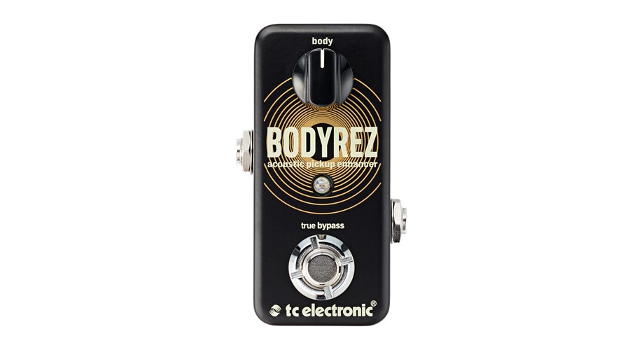 TC ELECTRONIC Body-Rez напольная педаль эффектов для обогащения звучания электроакустических гитар