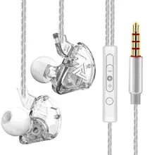 QKZ CK5-white наушники-вкладыши с шумоподавлением