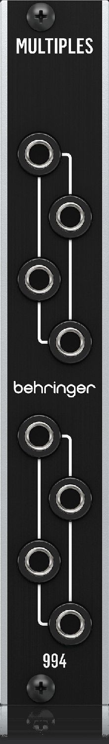BEHRINGER 994 MULTIPLES модуль марщрутизации/сплиттер CV и аудиосигналов, формат Eurorack