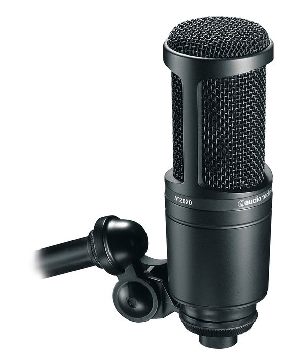 Audio-Technica AT2020 Микрофон студийный конденсаторный кардиоидный с большой диафрагмой