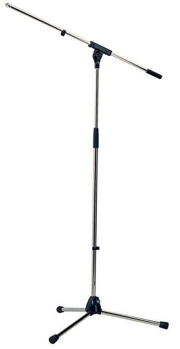 K&M 21060-300-87 Soft Touch микрофонная стойка 'журавль', металлические узлы, высота 925-1630 мм, длина журавля 805 мм, серая