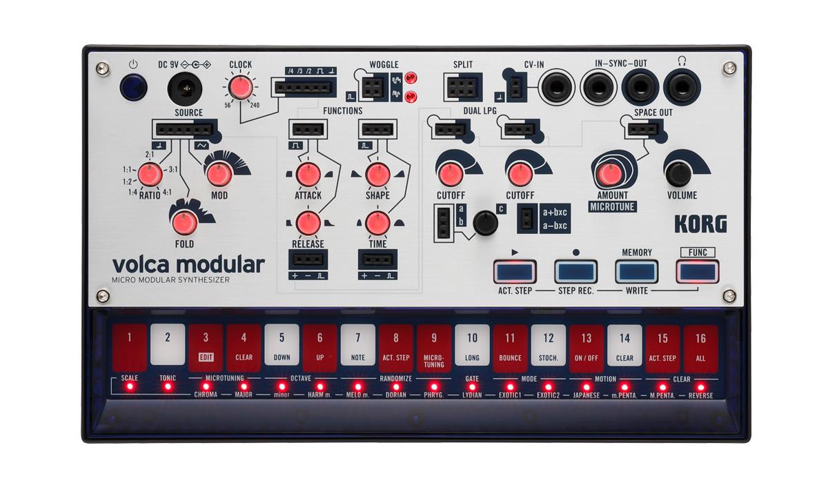 KORG Volca Modular компактный аналоговый полумодульный синтезатор