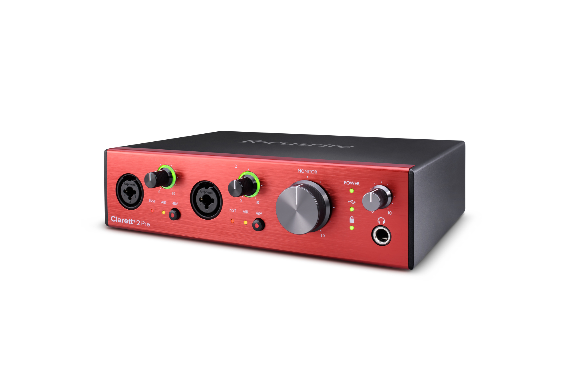 FOCUSRITE Clarett+ 2Pre интерфейс, 10 входов/4 выхода