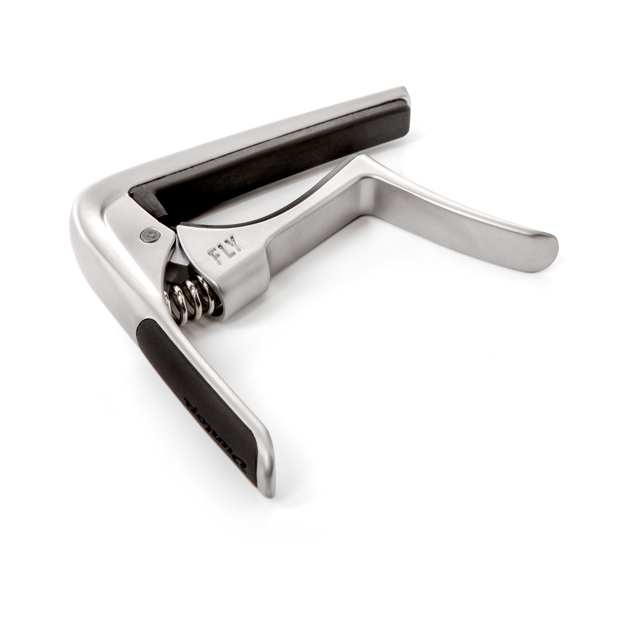 63CSC Trigger Fly Capo Curved Каподастр, матовый хром, Dunlop