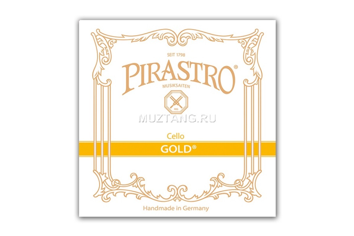 Струны для виолончели PIRASTRO Gold 235000 4/4