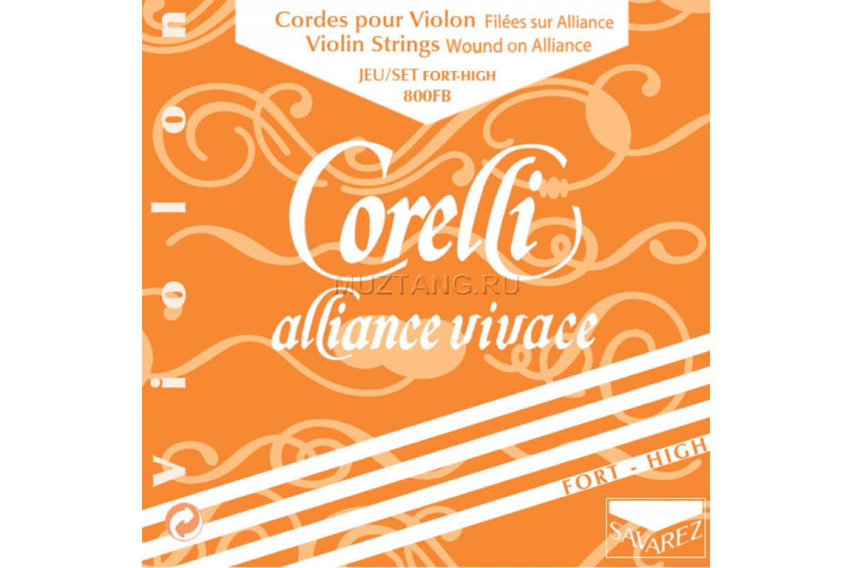 Струны для скрипки CORELLI 800FB Alliance Vivage High