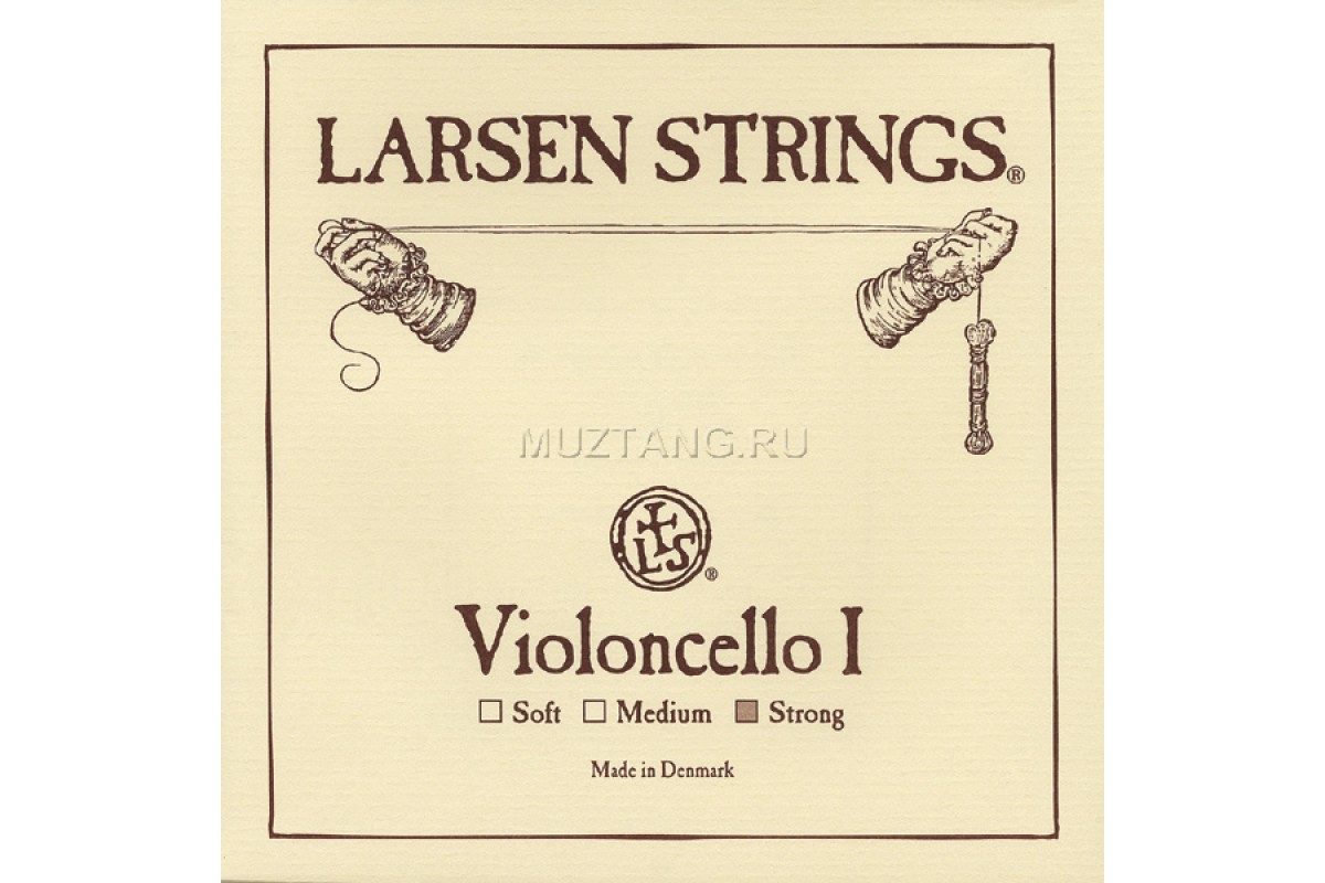 LARSEN Original струны для виолончели 4/4, сильное натяжение