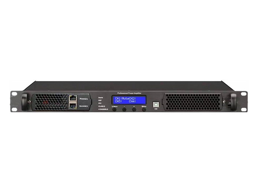 XAD-0.6K4D Усилитель мощности, 600Вт х4, DSP и DANTE, Biema