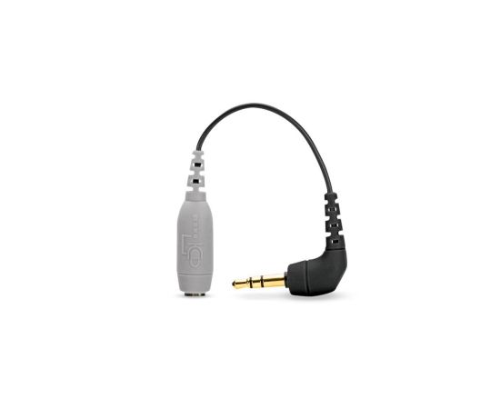 SC3 Переходник TRRS на TRS 3,5 мм для SmartLav. SC3 — это высококачественный экранированный адаптер, предназначенный для подключения SmartLav к 3,5-мм устройствам TRS, таким как камеры и аудиомагнитофоны. Rode