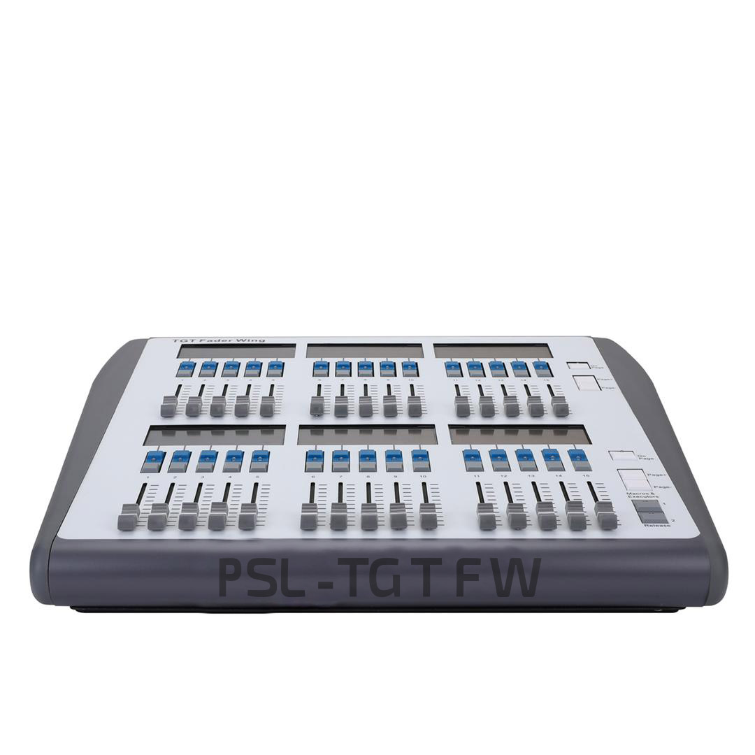 PSL Lighting PSL-TGT FW Крыло расширения, 6 ЖК экранов. 2 ряда по 15 фейдеров. Поддерживает USB расш